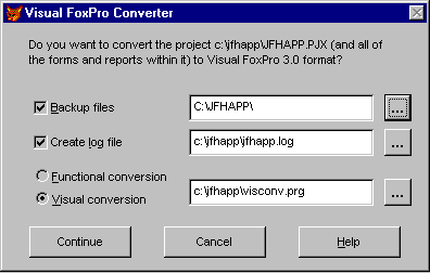 VFP Convert